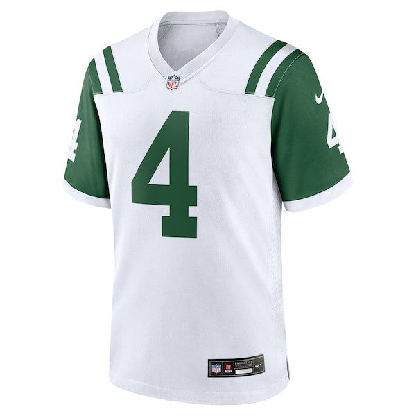 D.J. Reed New York Jets Nike Classic Alternate Game Jersey - White - Image 3