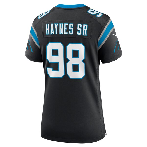 Marquis Haynes Sr. Carolina Panthers Nike Women's Team Game Jersey - Black - Image 3