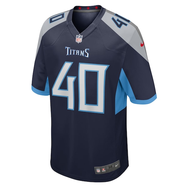 Anthony Kendall Tennessee Titans Nike Team Game Jersey - Navy - Image 2