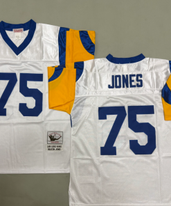 Deacon Jones Los Angeles Rams Authentic Throwback Retired Player Jersey