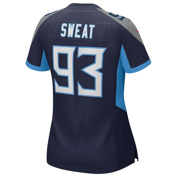 T'Vondre Sweat Tennessee Titans Nike Women's Team Game Jersey - Navy - Image 4