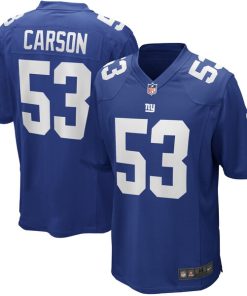 Harry Carson New York Giants Nike Game Retired Player Jersey - Royal