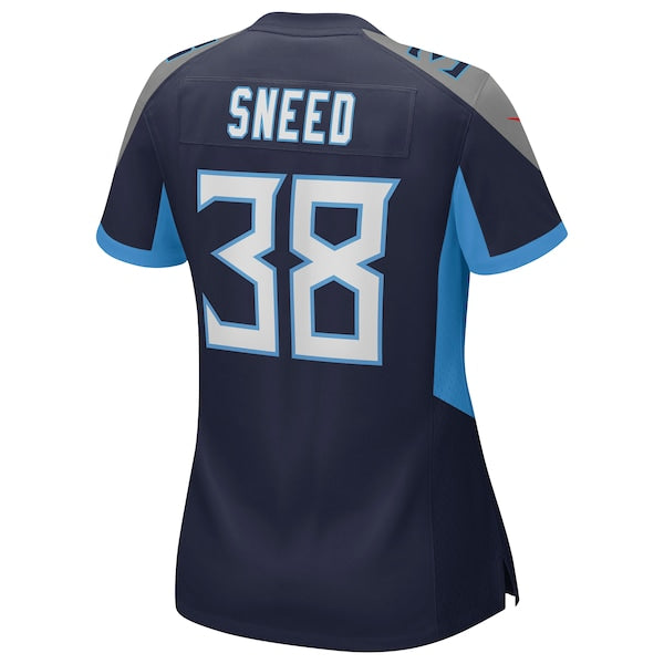 L'Jarius Sneed Tennessee Titans Nike Women's Team Game Jersey - Navy - Image 3