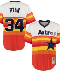 Nolan Ryan Houston Astros Throwback Authentic Jersey - White