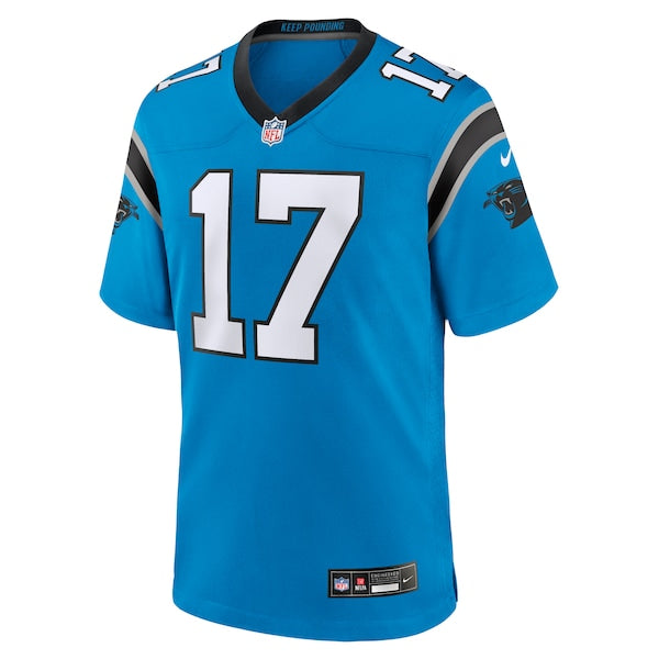 Xavier Legette Carolina Panthers Nike Alternate Game Jersey - Blue - Image 2