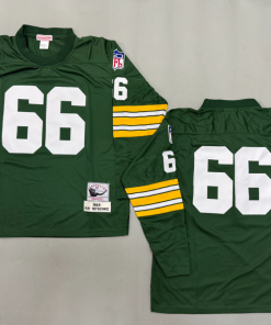 Ray Nitschke Green Bay Packers Authentic Throwback Retired Player Jersey