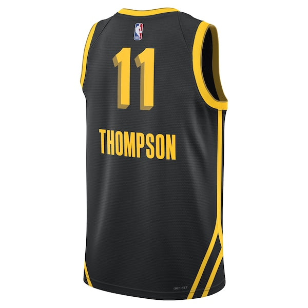 Klay Thompson Golden State Warriors Nike Unisex 2023/24 Swingman Jersey - Black - City Edition - Image 3