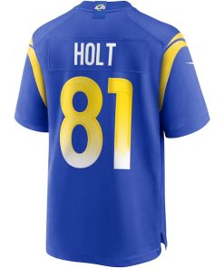 Alternative view of Torry Holt Los Angeles Rams Nike Game Retired Player Jersey - Royal