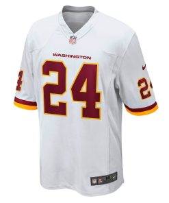 Alternative view of Antonio Gibson Washington Football Team Nike Game Player Jersey - White