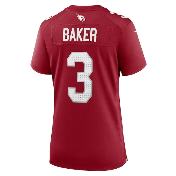 Budda Baker Arizona Cardinals Nike Women's Team Game Jersey - Cardinal - Image 3