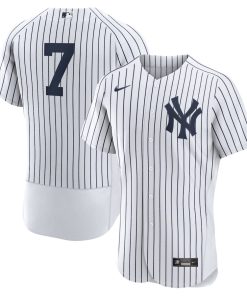 Mickey Mantle New York Yankees Nike Home Authentic Retired Player Jersey - White