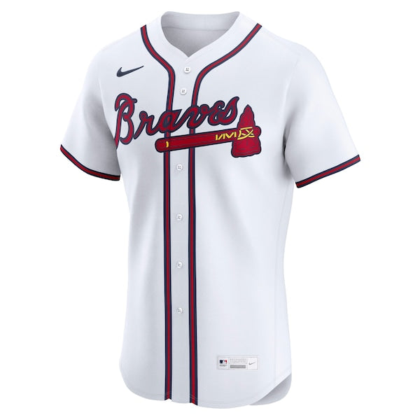 Matt Olson Atlanta Braves Nike Home Elite Player Jersey - White - Image 2