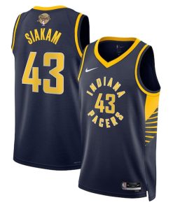 Pascal Siakam Indiana Pacers Nike Unisex 2025 NBA Finals Swingman Jersey - Icon Edition - Navy