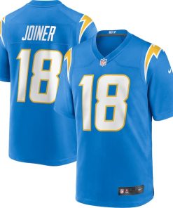 Alternative view of Charlie Joiner Los Angeles Chargers Nike Game Retired Player Jersey - Powder Blue/Navy