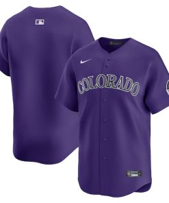 Colorado Rockies Nike Alternate Limited Jersey - Purple
