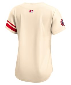 Alternative view of Los Angeles Angels Nike Women's City Connect Limited Jersey - Cream