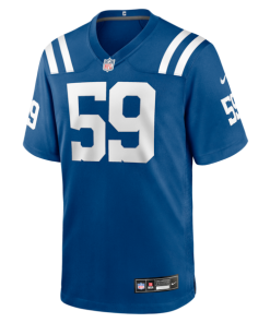 Alternative view of Buddy Johnson Indianapolis Colts Nike Team Game Jersey -  Royal
