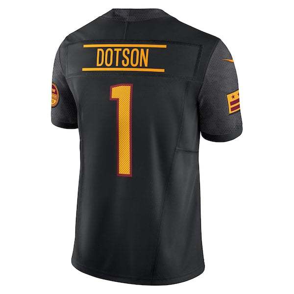 Jahan Dotson Washington Commanders Nike Alternate Vapor F.U.S.E. Limited Jersey - Black - Image 3