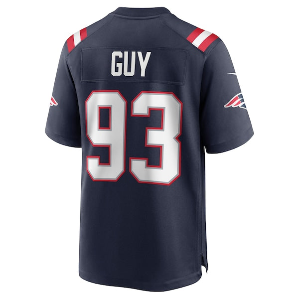 Lawrence Guy New England Patriots Nike Game Jersey - Navy - Image 3