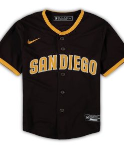 Alternative view of Fernando Tatis Jr. San Diego Padres Nike Preschool Road Replica Player Jersey - Brown