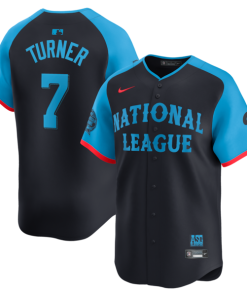 Trea Turner National League Nike 2024 MLB All-Star Game Limited Player Jersey - Navy