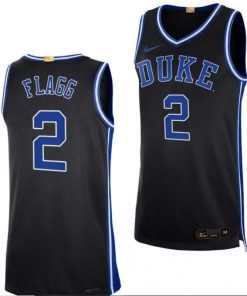 Cooper Flagg Duke Blue Devils #2 Basketball Jersey - Black