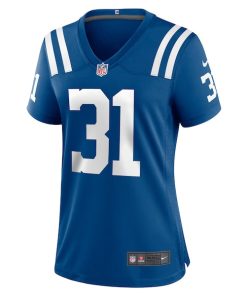 Alternative view of Jason Huntley Indianapolis Colts Nike Women's Team Game Jersey -  Royal