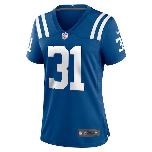 Jason Huntley Indianapolis Colts Nike Women's Team Game Jersey - Royal - Image 2