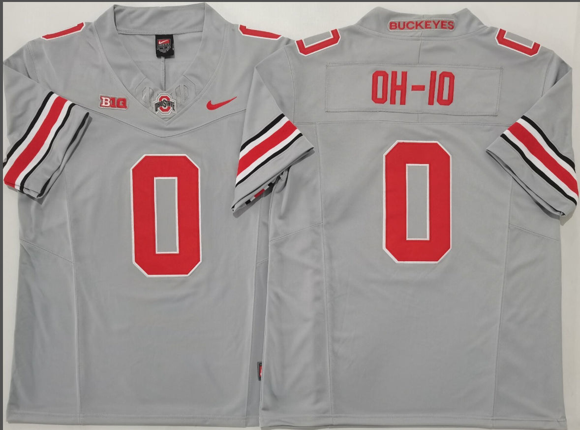OH-10 NCAA Ohio State Buckeyes Nike Vapor Limited Jersey