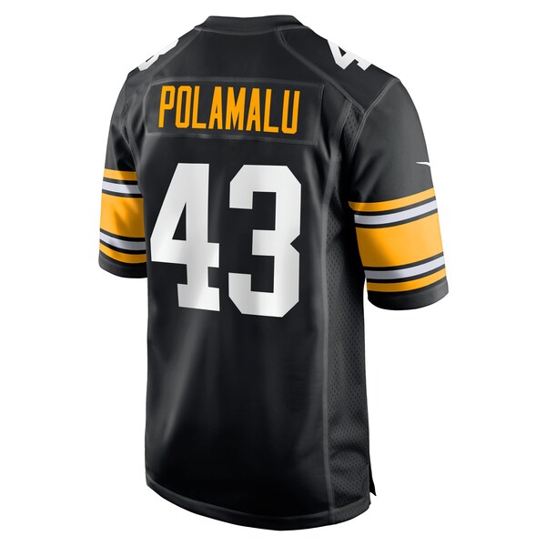 Troy Polamalu Pittsburgh Steelers Nike Retired Player Jersey - Black - Image 3