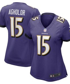 Nelson Agholor Baltimore Ravens Nike Women's Game Jersey - Purple