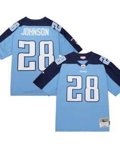 Chris Johnson Tennessee Titans Legacy Replica Jersey - Light Blue
