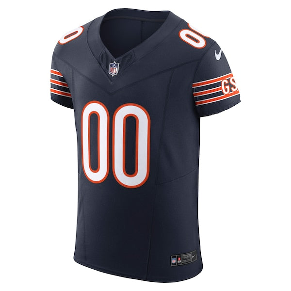 Chicago Bears Nike Vapor F.U.S.E. Elite Custom Jersey - Navy - Image 2