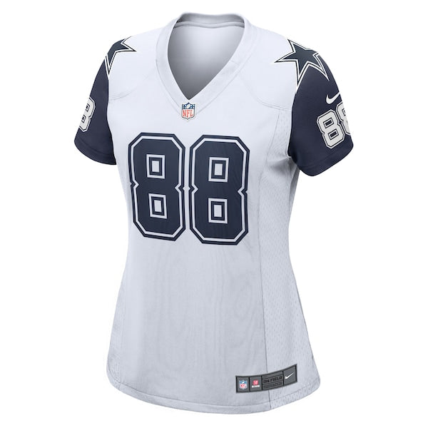 CeeDee Lamb Dallas Cowboys Nike Women's 2nd Alternate Game Jersey - White/Navy - Image 4