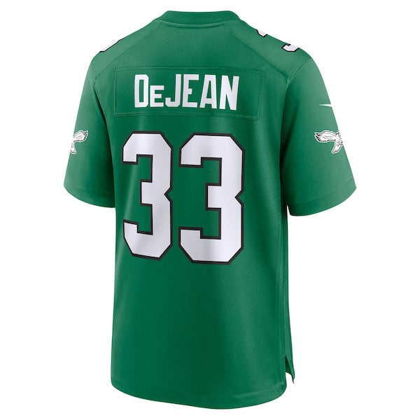 Cooper DeJean Philadelphia Eagles Nike Alternate Game Jersey - Kelly Green - Image 3