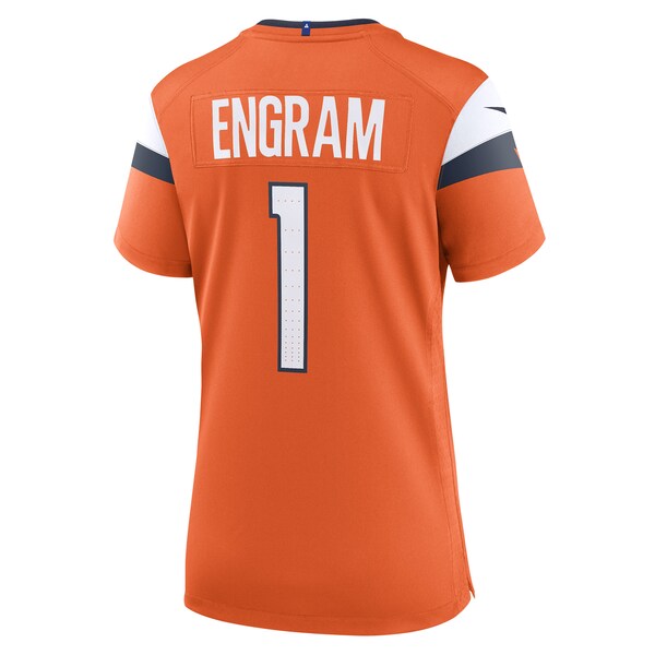 Evan Engram Denver Broncos Nike Women's Team Game Jersey - Orange - Image 4
