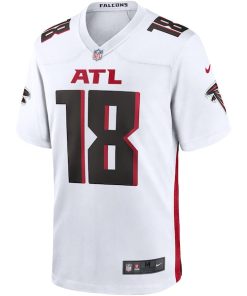 Alternative view of Calvin Ridley Atlanta Falcons Nike Game Jersey - White