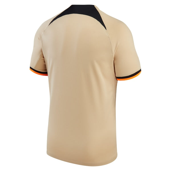 Chelsea Nike Youth 2022/23 Third Replica Jersey - Gold - Image 3