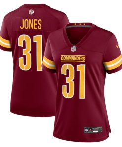 Jonathan Jones Washington Commanders Nike Women's Team Game Jersey -  Burgundy