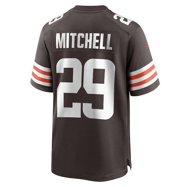 Cameron Mitchell Cleveland Browns Nike Team Game Jersey - Brown - Image 3