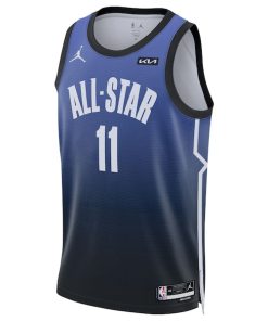 Alternative view of DeMar DeRozan Jordan Brand 2023 NBA All-Star Game Swingman Jersey - Blue