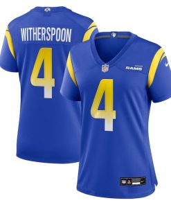 Ahkello Witherspoon Los Angeles Rams Nike Women's Team Game Jersey -  Royal