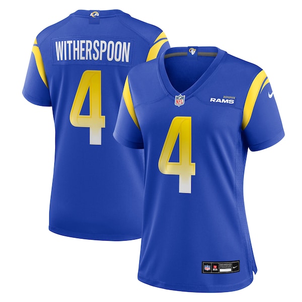 Ahkello Witherspoon Los Angeles Rams Nike Women's Team Game Jersey - Royal