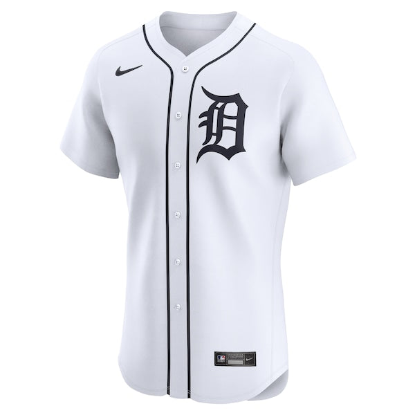 Detroit Tigers Nike Home Elite Jersey - White - Image 2