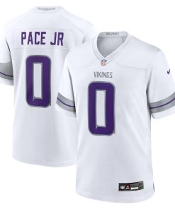 Ivan Pace Jr Minnesota Vikings Nike Alternate Game Player Jersey - White