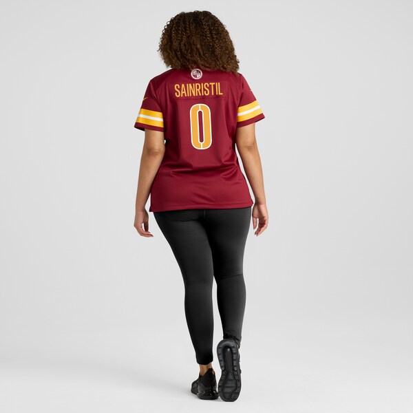 Mike Sainristil Washington Commanders Nike Women's Game Jersey - Burgundy - Image 8