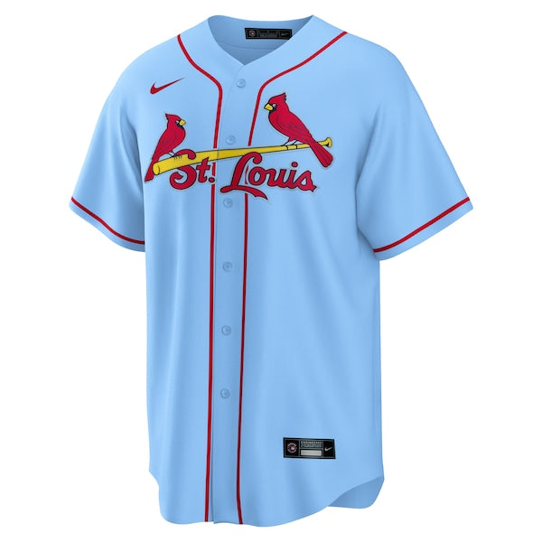 Nolan Arenado St. Louis Cardinals Nike 2024 Alternate Replica Jersey - Light Blue - Image 3