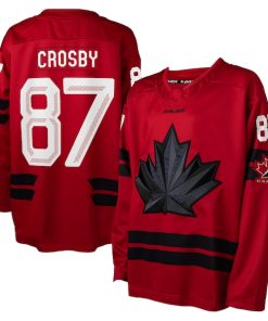 Sidney Crosby Hockey Canada Youth 2026 Replica Jersey - Red