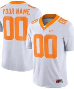 Tennessee Volunteers Nike Football Custom Game Jersey - White