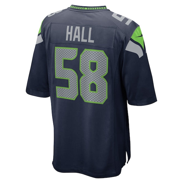 Derick Hall Seattle Seahawks Nike Game Jersey - College Navy - Image 3